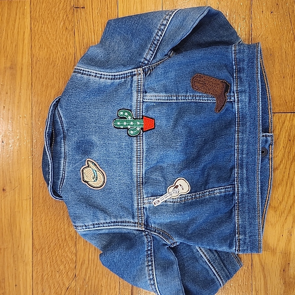 CUSTOM western denim jacket